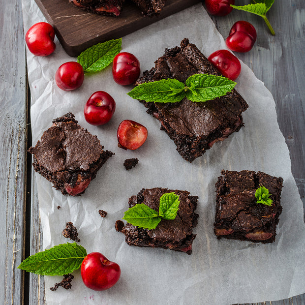 Cherry Chocolate Brownie - Veez Decadent Brownies